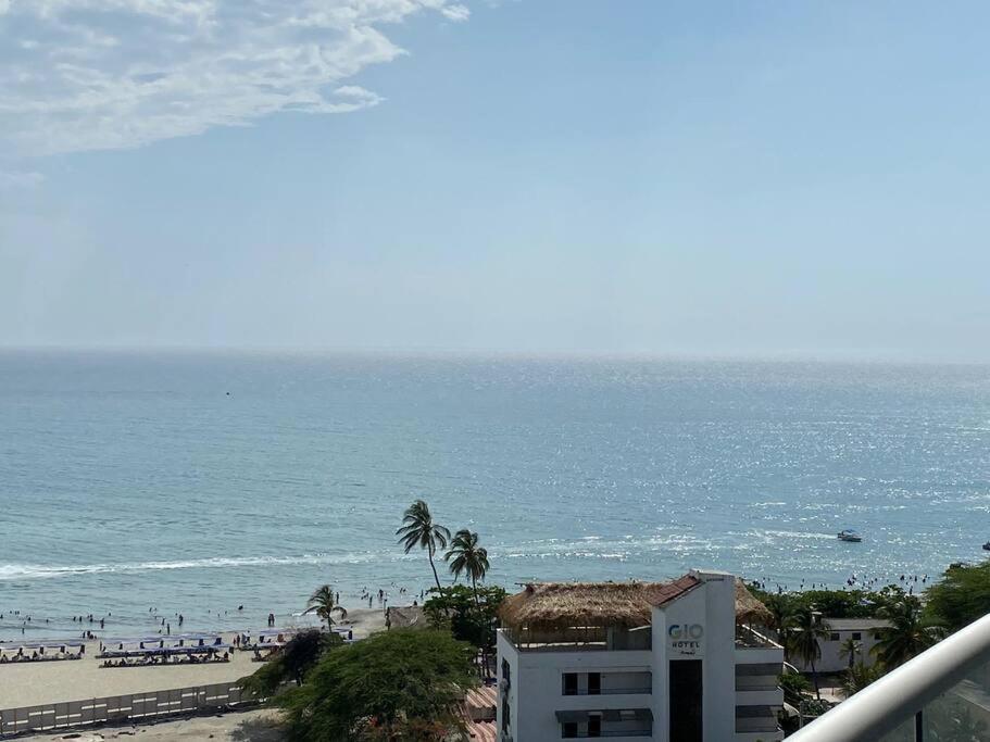 Magnifico Apartamento Con Vista Y Salida Al Mar Santa Marta  Eksteriør bilde