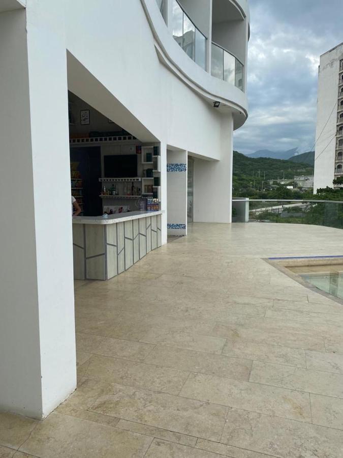 Magnifico Apartamento Con Vista Y Salida Al Mar Santa Marta  Eksteriør bilde