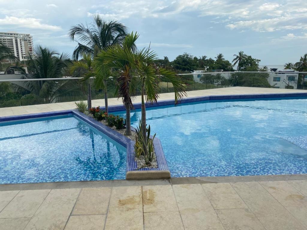 Magnifico Apartamento Con Vista Y Salida Al Mar Santa Marta  Eksteriør bilde